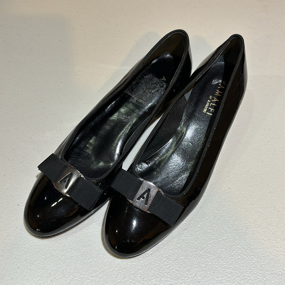 Vintage New Amalfi by Rangoni patent leather shoes size 9